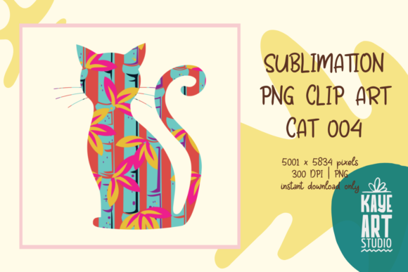 Cat Sublimation PNG Clip Art 004 Review