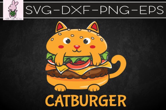 Funny Burger Cat Lover