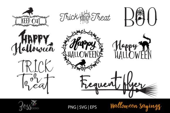 Halloween Sayings SVG Designs