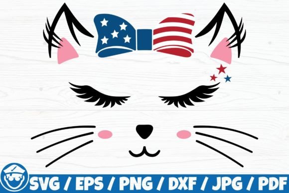Patriotic Kitty Cat