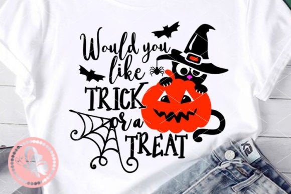 Would You Like Trick or a Treat Cat